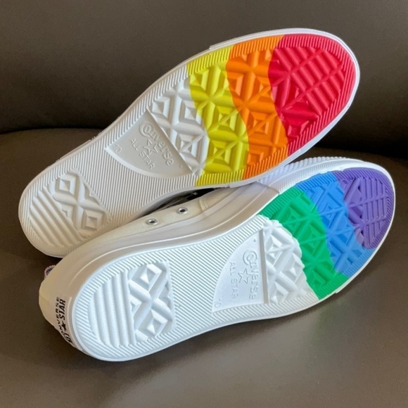 Converse Chuck Taylor All Star Lift Platform Low 'Pride' - Picture 8 of 11